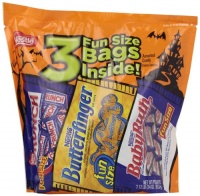 Nestle Halloween Candy, Big Bag Three Stand Up Bag, 34 Ounce