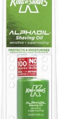 King of Shaves Formula Alpha Shaving Oil - .5 fl oz