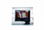 Nambe Rogaska Zoom 5 by 7-Inch Picture Frame