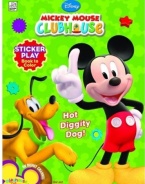 Disney Mickey's Clubhouse: Hot Diggity Dog! Sticker Play Book to Color (Disney Mickey Mouse Clubhouse)