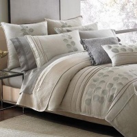 Sanctuary by L'erba Platinum Zen Queen Bedskirt Platinum Sanctuary by L'erba Platinum Zen Queen Bedskirt Platinum