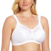 Playtex Women's 18 Hour Airform Comfort Lace Bra, White, 42C Playtex Women's 18 Hour Airform Comfort Lace Bra, White, 42C
