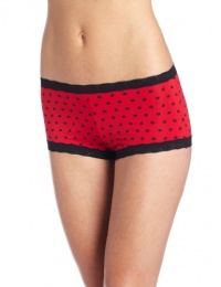Maidenform Women's Microfiber with Lace Boyshort Panty Maidenform Women's Microfiber with Lace Boyshort Panty
