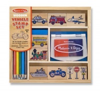Melissa & Doug Vehicles Stamp Set Melissa & Doug Vehicles Stamp Set