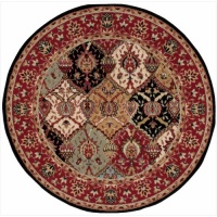 Nourison Modesto MDS04 Round Rug, 5.3-Feet, Multicolored