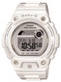 Casio Women's BLX100-7 Baby-G Multi-Function Digital White Resin Sport Watch Casio Women's BLX100-7 Baby-G Multi-Function Digital White Resin Sport Watch