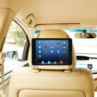 TFY Car Headrest Mount Holder for iPad Mini & iPad Mini 2, Fast-Attach Fast-Release Edition, Beige TFY Car Headrest Mount Holder for iPad Mini & iPad Mini 2, Fast-Attach Fast-Release Edition, Beige