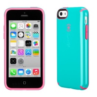 Speck SPK-A2447 CandyShell Cotton Candy Dandy Case for iPhone 5c - Speck Retail Packaging - Caribbean Blue/Bubble Gum Pink Speck SPK-A2447 CandyShell Cotton Candy Dandy Case for iPhone 5c - Speck Retail Packaging - Caribbean Blue/Bubble Gum Pink