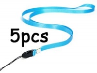 COSMOS ® 5 pcs Light Blue Long Neck Strap Band Lanyard (36 inch full round length)For Camera Cell phone ipod mp3 mp4 PSP Wiimote ID card badge and other Electronic Devices + Cosmos cable tie COSMOS ® 5 pcs Light Blue Long Neck Strap Band Lanyard (36 inch full round length)For Camera Cell phone ipod mp3 mp4 PSP Wiimote ID card badge and other Electronic Devices + Cosmos cable tie