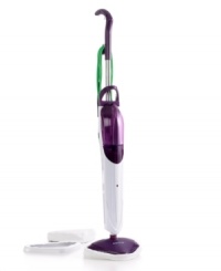 Cleaning up never felt so easy-deodorizing and sanitizing your floors with super-heated steam, this powerful tool gets the germs out and welcomes clean home. An environmentally-friendly approach uses just tap water and absolutely no chemicals to squeeze in those awkward spaces with a 180º swivel head that provides steam on demand with no waiting time involved. 1-year warranty. Model SSM-0418. Cleaning up never felt so easy-deodorizing and sanitizing your floors with super-heated steam, this powerful tool gets the germs out and welcomes clean home. An environmentally-friendly approach uses just tap water and absolutely no chemicals to squeeze in those awkward spaces with a 180º swivel head that provides steam on demand with no waiting time involved. 1-year warranty. Model SSM-0418.