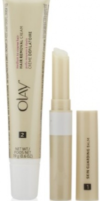 Olay Smooth Finish Facial Hair Removal Duo, (Medium to Coarse Hair) 1 Kit Olay Smooth Finish Facial Hair Removal Duo, (Medium to Coarse Hair) 1 Kit