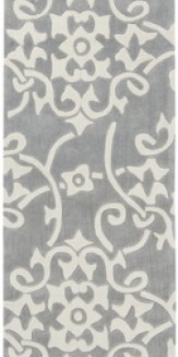 Surya Cosmopolitan COS-8828 Area Rug - Silver Grey/White Surya Cosmopolitan COS-8828 Area Rug - Silver Grey/White