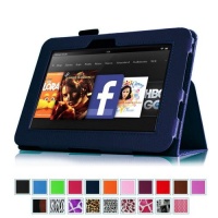 Fintie Kindle Fire HD 7 (Previous Generation) Slim Fit Leather Case with Auto Sleep/Wake (will only fit Amazon Kindle Fire HD 7, Previous Generation) - Navy Fintie Kindle Fire HD 7 (Previous Generation) Slim Fit Leather Case with Auto Sleep/Wake (will only fit Amazon Kindle Fire HD 7, Previous Generation) - Navy
