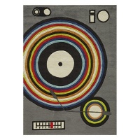 5' x 5' Round Momeni Area Rug LMOTWLMT12GRY500R Gray Color Hand Tufted in China Lil Mo Hipster Collection 5' x 5' Round Momeni Area Rug LMOTWLMT12GRY500R Gray Color Hand Tufted in China Lil Mo Hipster Collection