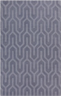 Area Rug 3x5 Rectangle Solid/Striped Lavender Gray Color - Surya Mystique Rug from RugPal - FREE Shipping Area Rug 3x5 Rectangle Solid/Striped Lavender Gray Color - Surya Mystique Rug from RugPal - FREE Shipping