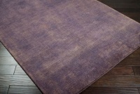 Area Rug 2x3 Rectangle Natural Fiber Purple Color - Surya Noble Rug from RugPal Area Rug 2x3 Rectangle Natural Fiber Purple Color - Surya Noble Rug from RugPal