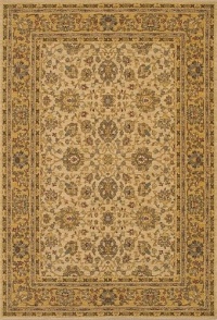 Area Rug 2x4 Rectangle Traditional Ivory-Maize Color - Karastan Sierra Mar Collection Area Rug 2x4 Rectangle Traditional Ivory-Maize Color - Karastan Sierra Mar Collection