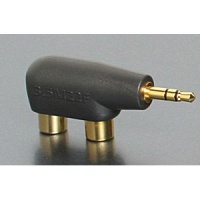 Audioquest - 3.5mm Mini-Plug-to-2-RCA Adapter (Hard) Audioquest - 3.5mm Mini-Plug-to-2-RCA Adapter (Hard)