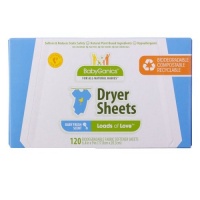 BabyGanics Loads of Love Fabric Softener Dryer Sheets, 120-count Box, Packaging May Vary BabyGanics Loads of Love Fabric Softener Dryer Sheets, 120-count Box, Packaging May Vary