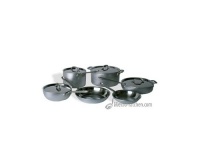 All-Clad 700508 Master Chef 2 Stainless Steel 3-Ply Bonded Dishwasher Safe 10-Piece Cookware Set, Silver All-Clad 700508 Master Chef 2 Stainless Steel 3-Ply Bonded Dishwasher Safe 10-Piece Cookware Set, Silver