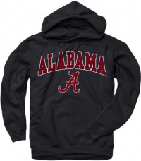Alabama Crimson Tide Black Perennial II Hooded Sweatshirt Alabama Crimson Tide Black Perennial II Hooded Sweatshirt