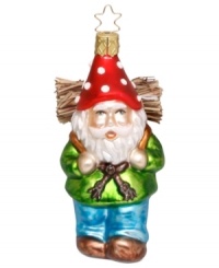Where's Waldo? This year, he's appearing on your Christmas tree! All decked out in festive colors, this Inge-Glas ornament adds a touch of fun year after year. Mouth-blown and hand-painted. Where's Waldo? This year, he's appearing on your Christmas tree! All decked out in festive colors, this Inge-Glas ornament adds a touch of fun year after year. Mouth-blown and hand-painted.