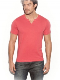 G by GUESS Men's Element Short-Sleeve Slit Shirt G by GUESS Men's Element Short-Sleeve Slit Shirt