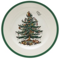 Spode Christmas Tree Salad Plates, Set of 4 Spode Christmas Tree Salad Plates, Set of 4