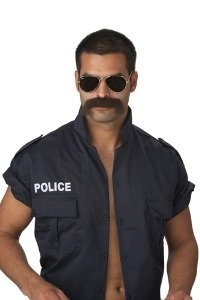 California Costumes The Man Police Moustache California Costumes The Man Police Moustache