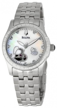 Bulova Women's 96R122 Diamond Accented Automatic Watch Bulova Women's 96R122 Diamond Accented Automatic Watch