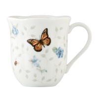 Lenox Butterfly Meadow Mug, 10-Ounce, Assorted Colors, Set of 4 Lenox Butterfly Meadow Mug, 10-Ounce, Assorted Colors, Set of 4