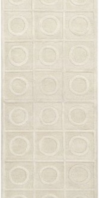 Area Rug 2x8 Runner Solid/Striped Ivory Color - Surya Naya Rug from RugPal Area Rug 2x8 Runner Solid/Striped Ivory Color - Surya Naya Rug from RugPal
