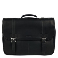 Kenneth Cole Reaction Show Business - Columbian Leather Flapover Computer Case Kenneth Cole Reaction Show Business - Columbian Leather Flapover Computer Case