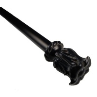 BCL Tulip Solid Wood Curtain Rod Set - 1 3/8 in. Diameter Pole BCL Tulip Solid Wood Curtain Rod Set - 1 3/8 in. Diameter Pole