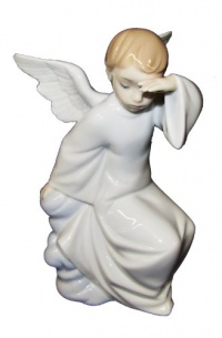 Lladro NAO Porcelain Figurine Watching Over You Lladro NAO Porcelain Figurine Watching Over You