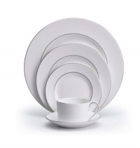 Vera Wang by Wedgwood Blanc Sur Blanc Five-Piece Place Setting Vera Wang by Wedgwood Blanc Sur Blanc Five-Piece Place Setting