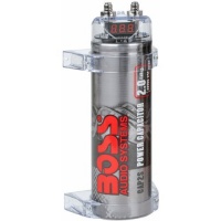 Boss CAP2S 2 Farad Capacitor Silver Boss CAP2S 2 Farad Capacitor Silver