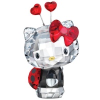 Swarovski Hello Kitty Ladybug Figurine Swarovski Hello Kitty Ladybug Figurine