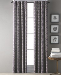 Bryan Keith offers a cool, contemporary look for the bedroom with these Kokomo panels, featuring an ice blue hue atop a printed pattern for a completely chic look. Bryan Keith offers a cool, contemporary look for the bedroom with these Kokomo panels, featuring an ice blue hue atop a printed pattern for a completely chic look.