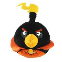 Angry Birds Space 5-Inch Black Bird with Sound Angry Birds Space 5-Inch Black Bird with Sound