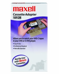 Maxell Cassette VHS-C Adapter (290060)