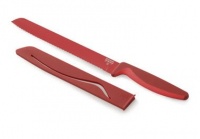 Kuhn Rikon 7-Inch Nonstick Colori Bread Knife, Red Kuhn Rikon 7-Inch Nonstick Colori Bread Knife, Red