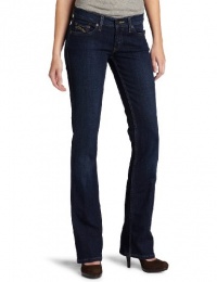Levi's Juniors 524 Boot Back Pocket Embellishment Low Rise Jean, Indigo Commitment, 5 Medium Levi's Juniors 524 Boot Back Pocket Embellishment Low Rise Jean, Indigo Commitment, 5 Medium