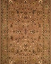 Liora Manne Petra Oushak Rug, 9 by 12-Feet, Brown