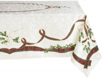 Lenox Holiday 60-by-140-Inch Oblong/Rectangle Nouveau Table Linen, Multi Lenox Holiday 60-by-140-Inch Oblong/Rectangle Nouveau Table Linen, Multi