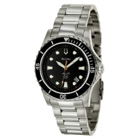Bulova Men's 98B131 Marine Star Black Dial Bracelet Watch Bulova Men's 98B131 Marine Star Black Dial Bracelet Watch