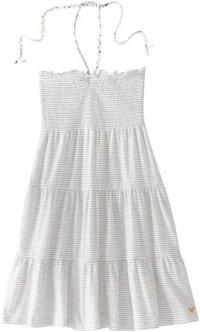 Roxy Kids Girls 7-16 Eternal Summer Dress, Heritage Heather Stripe, Medium