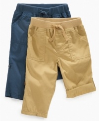 The perfect solution for any season, these convertible pants from First Impressions will keep him feeling good no matter what the weather. The perfect solution for any season, these convertible pants from First Impressions will keep him feeling good no matter what the weather.