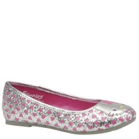 Hello Kitty Sydney Ballet Flat (Little Kid),Silver,1 M US Little Kid Hello Kitty Sydney Ballet Flat (Little Kid),Silver,1 M US Little Kid