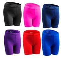 Children's bike shorts for cycling comfort.